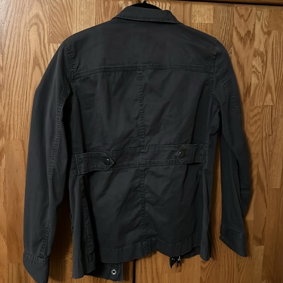 Croft & Barrow lightweight utility dark gray jacket - Picture 2 of 3